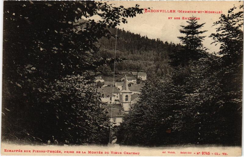 Carte postale ancienne Badonviller à Badonviller