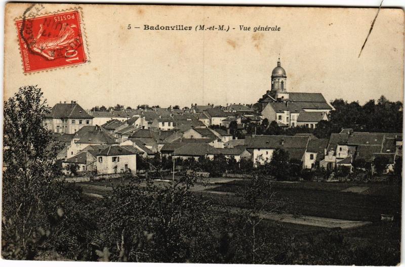 Carte postale ancienne Badonviller vue generale à Badonviller