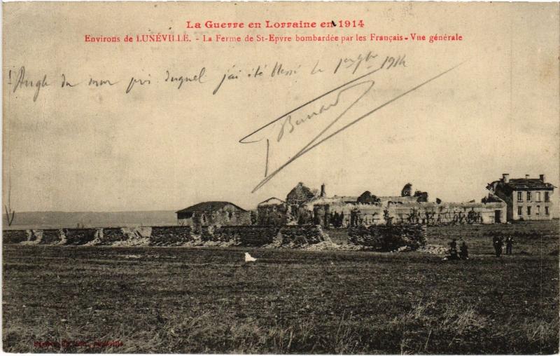 Carte postale ancienne La Ferme de Saint-Epvre