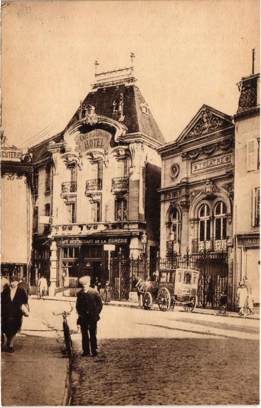 Carte postale ancienne Toul le theatre