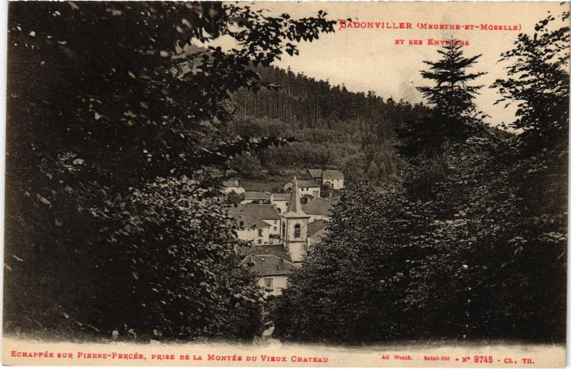 Carte postale ancienne Badonviller à Badonviller