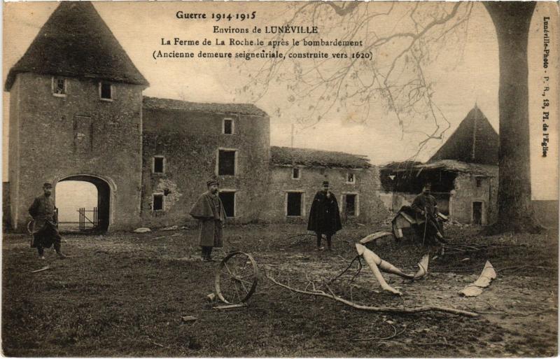 Carte postale ancienne La Ferme de la Roche