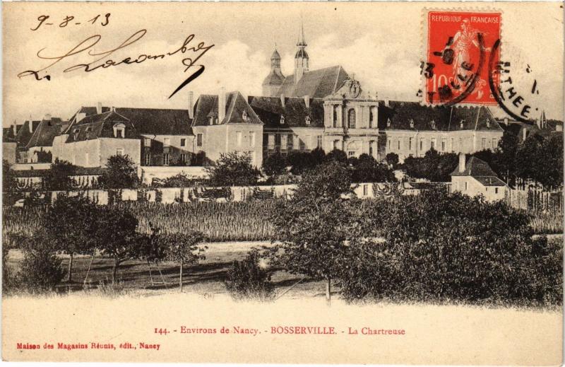 Carte postale ancienne Bosserville la Chartreuse