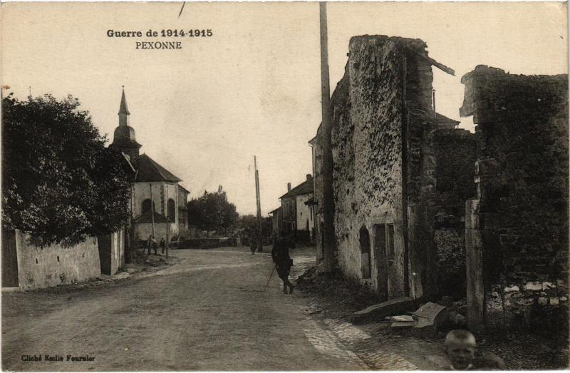 Carte postale ancienne Pexonne à Pexonne