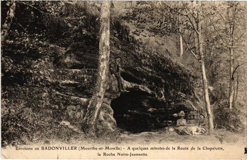 Carte postale ancienne A quelques minutes de la Route de la Chapelotte