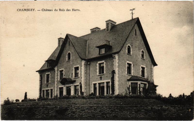 Carte postale ancienne Chambley Chateau du Bois des Harts