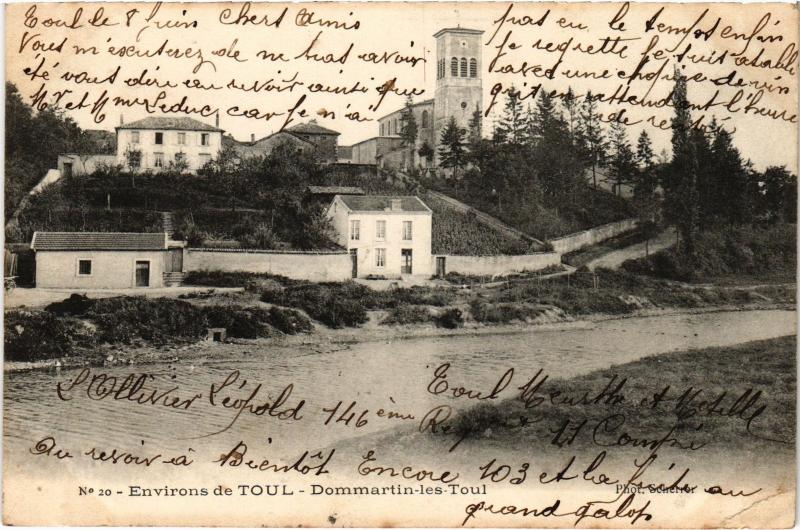 Carte postale ancienne Dommartin