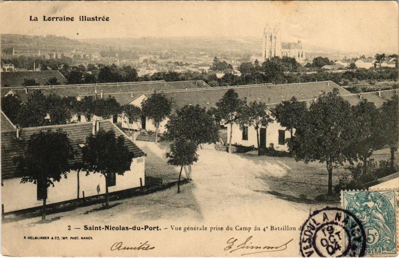 Carte postale ancienne St Nicolas du Port vue generale