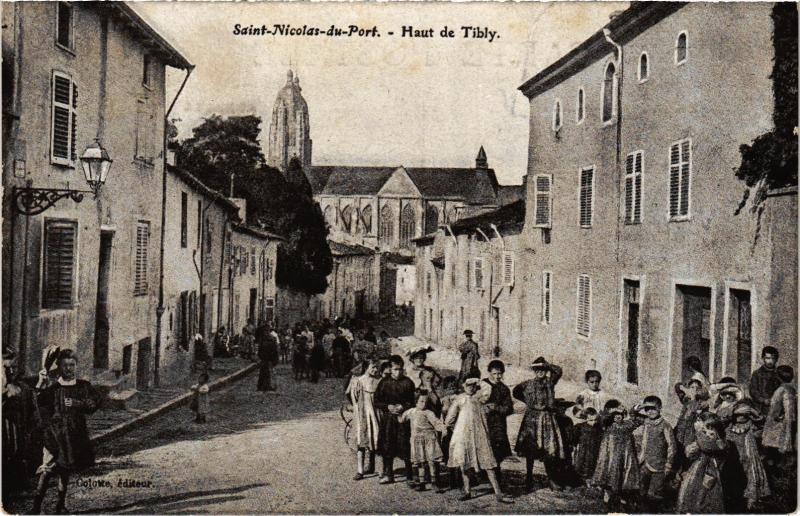 Carte postale ancienne St Nicolas du Port Haut de Tibly