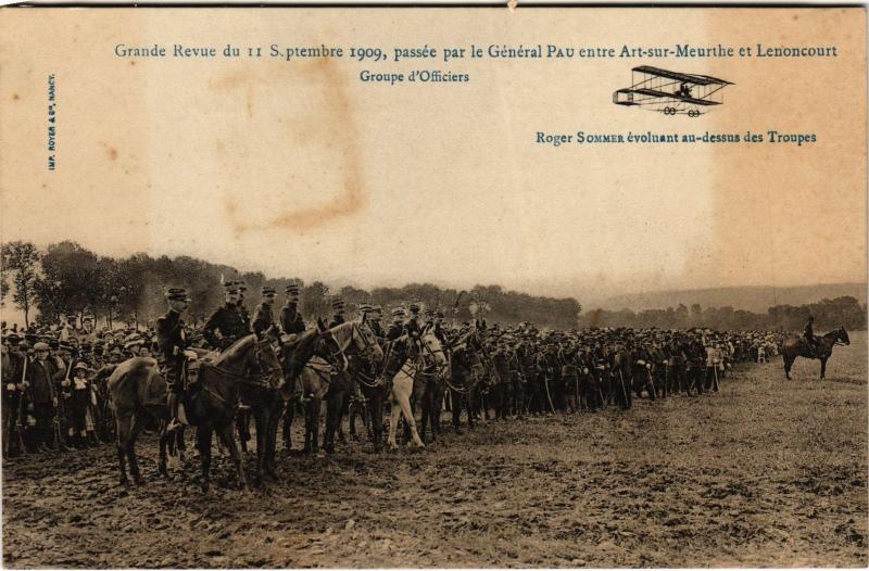 Carte postale ancienne Grande Revue du 11 Septembre 1909