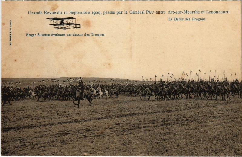 Carte postale ancienne Grande Revue du 11 Septembre 1909