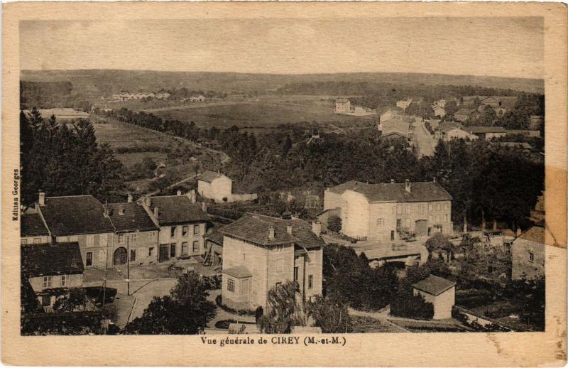 Carte postale ancienne Cirey vue generale