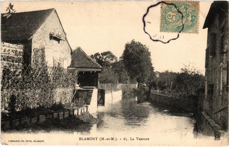 Carte postale ancienne Blamont la Vezouze