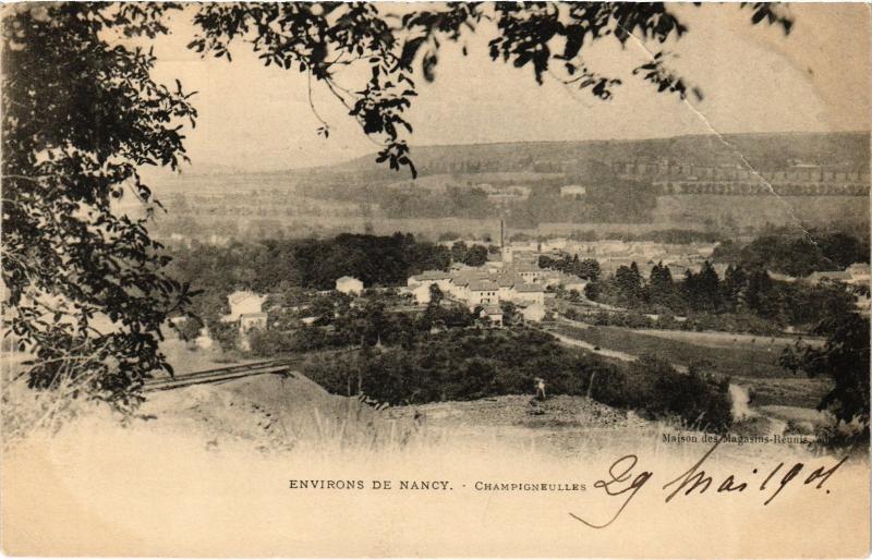 Carte postale ancienne Champigneulles à Champigneulles