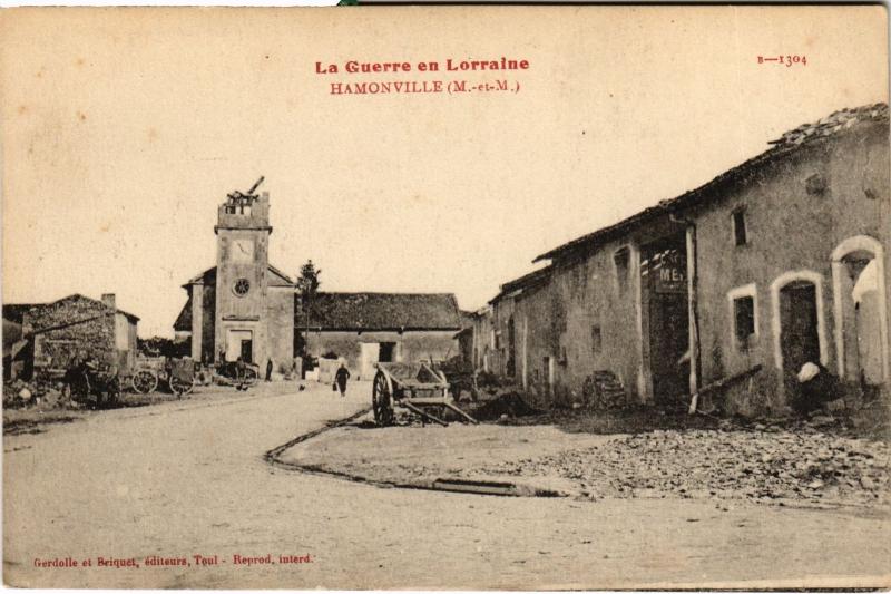 Carte postale ancienne Hamonville à Hamonville
