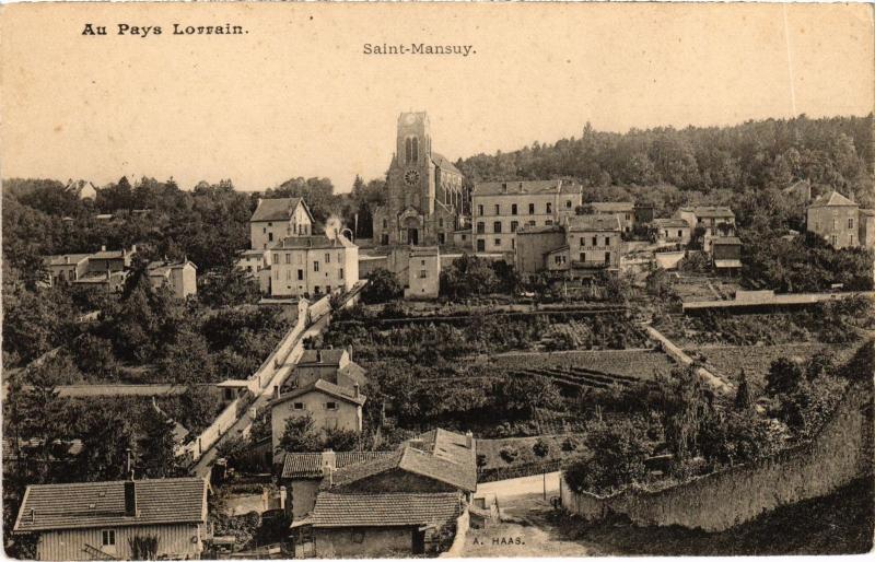 Carte postale ancienne St Mansuy