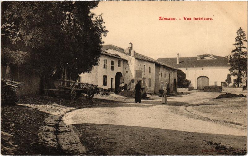 Carte postale ancienne Einvaux vue interieure à Einvaux