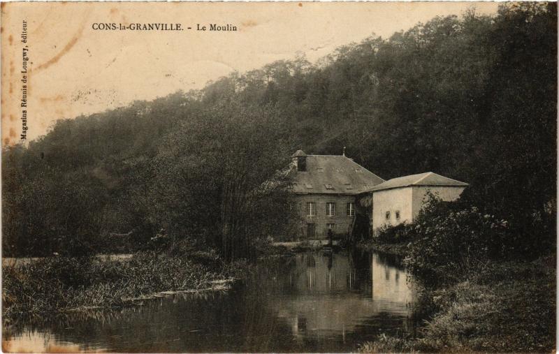 Carte postale ancienne Cons la Granville le moulin