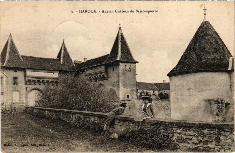Carte postale ancienne Haroue Chateau de Bassompierre
