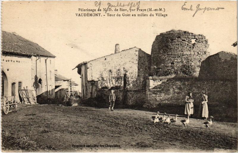 Carte postale ancienne Vaudemont Tour du Guet