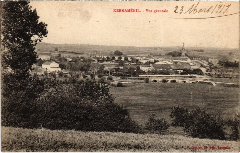 Carte postale ancienne Xermamenil vue generale
