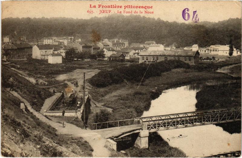 Carte postale ancienne Joeuf Fond de la Noue à Joeuf