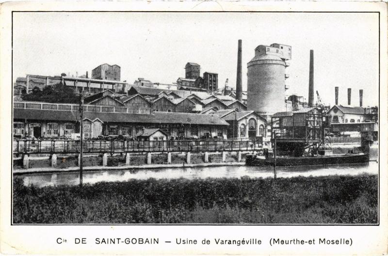 Carte postale ancienne Varangeville Usine