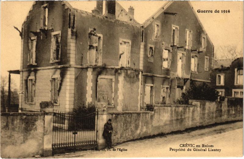 Carte postale ancienne Crevic Propriete du General Liautey