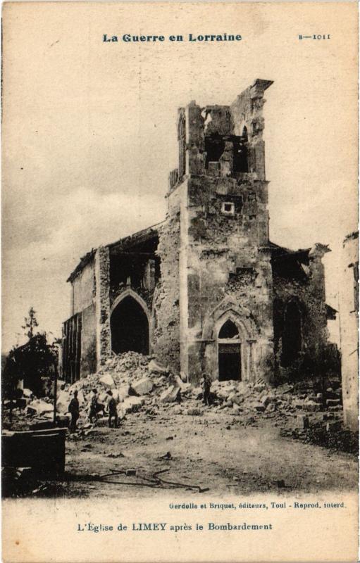 Carte postale ancienne Limey Eglise