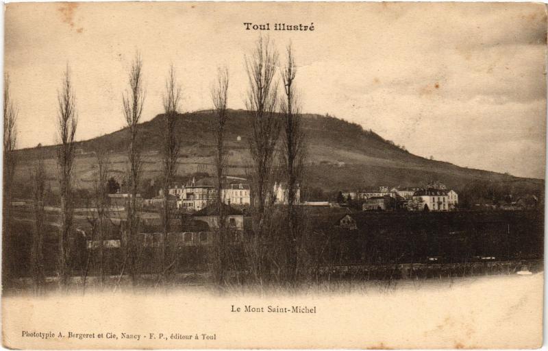 Carte postale ancienne Toul Mont Saint-Michel