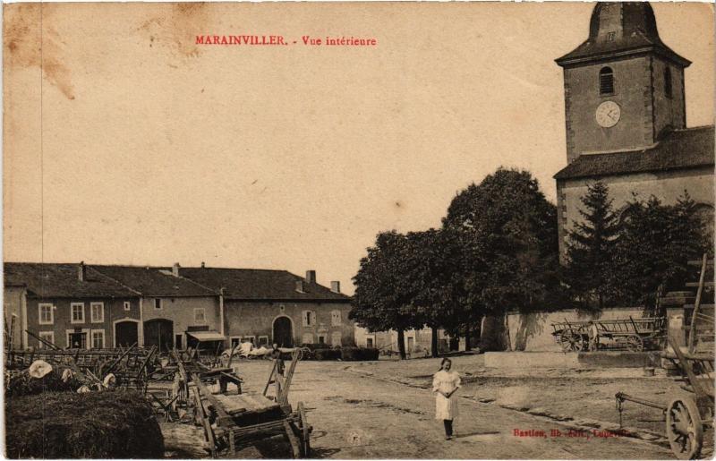 Carte postale ancienne Marainviller vue interieure à Marainviller