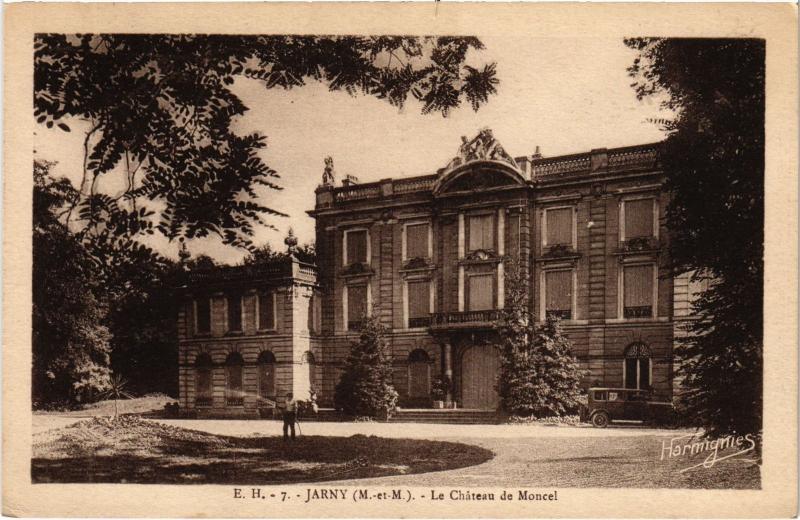 Carte postale ancienne Jarny Chateau de Moncel à Jarny