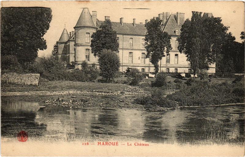 Carte postale ancienne Haroue le chateau