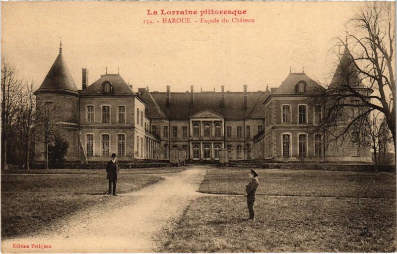 Carte postale ancienne Haroue le chateau