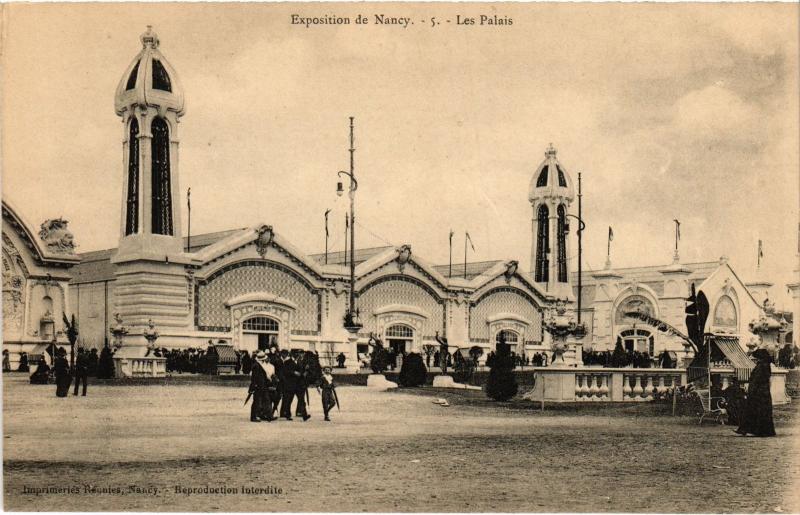 Carte postale ancienne Nancy les Palais à Nancy