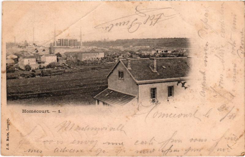 Carte postale ancienne Homecourt