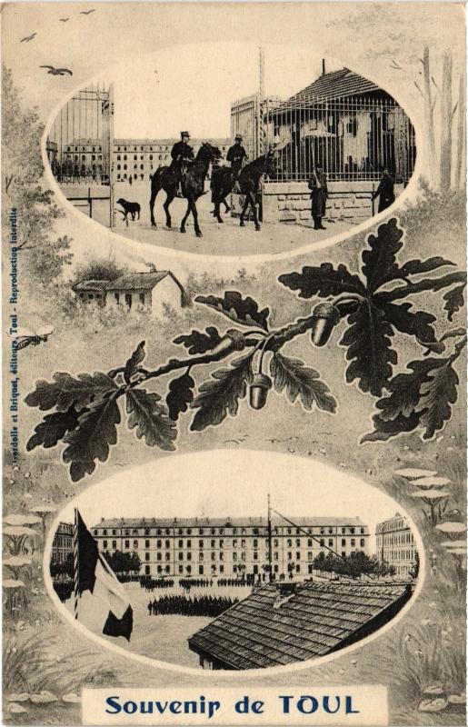 Carte postale ancienne Toul souvenir