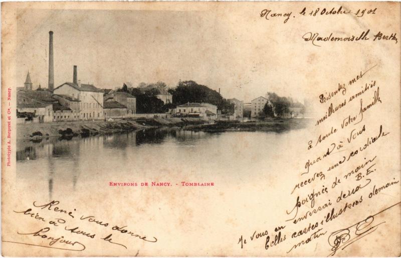 Carte postale ancienne Tomblaine à Tomblaine