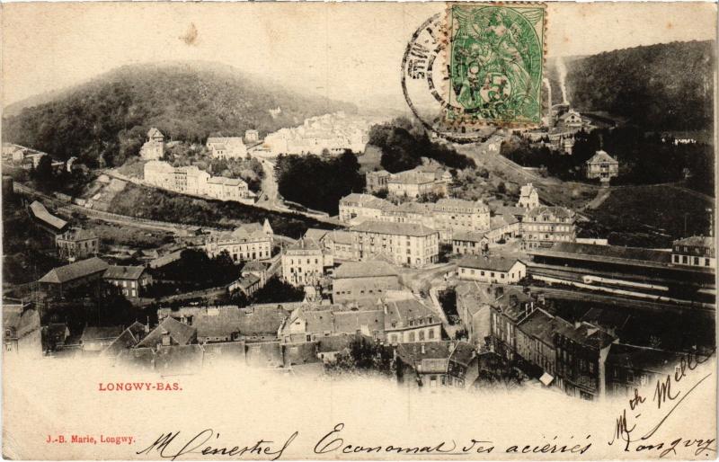 Carte postale ancienne Longwy à Longwy