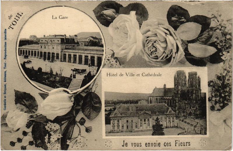 Carte postale ancienne Toul souvenir