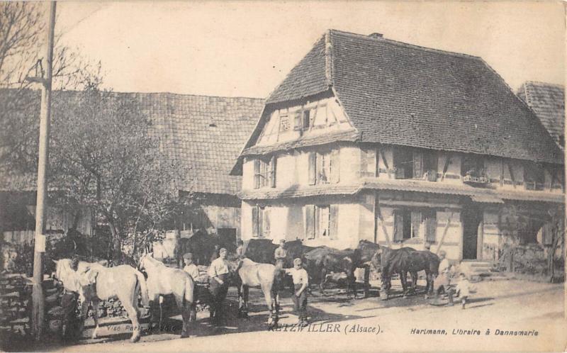 Carte postale ancienne Retzwiller - Alsace à Retzwiller