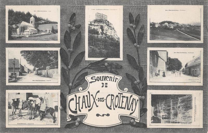 Carte postale ancienne Souvenir De Chaux Des Crotenay à Chaux-des-Crotenay
