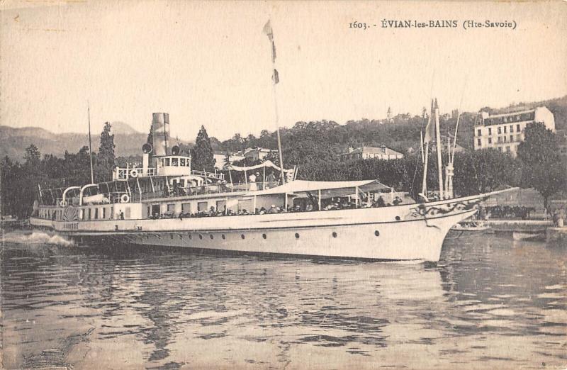 Carte postale ancienne Evian Les Bains - Haute Savoie à Évian-les-Bains