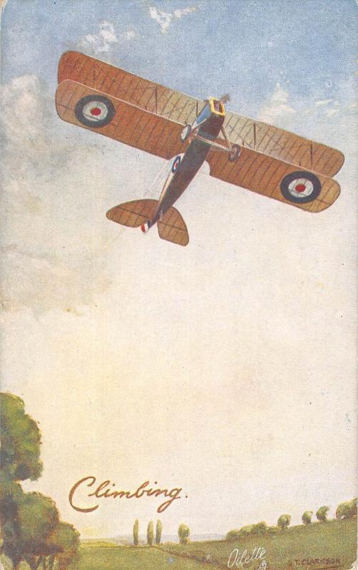 Carte postale ancienne Aviation - Representant Un Aeroplane - Avion