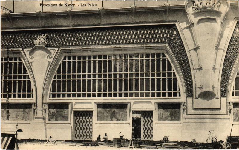 Carte postale ancienne Nancy les Palais à Nancy
