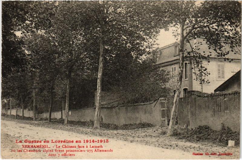 Carte postale ancienne Xermamenil le chateau