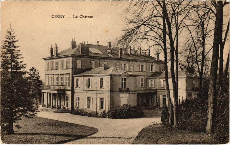 Carte postale ancienne Cirey le chateau