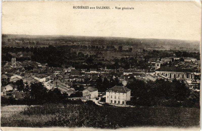 Carte postale ancienne Rosieres vue generale