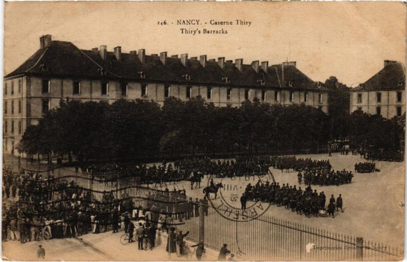 Carte postale ancienne Nancy Caserne Thiry à Nancy