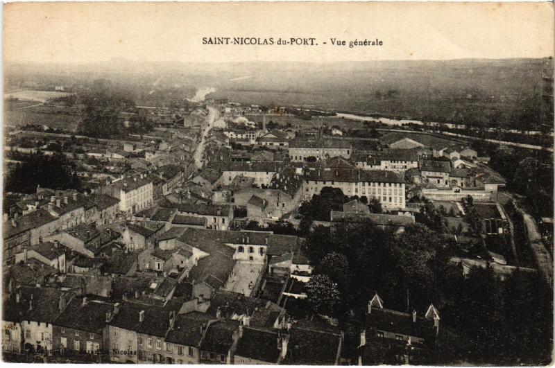 Carte postale ancienne St Nicolas du Port vue generale